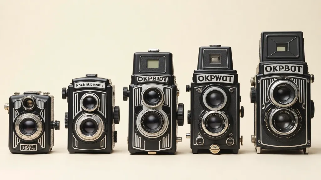 Evolution of Kodak Brownie models