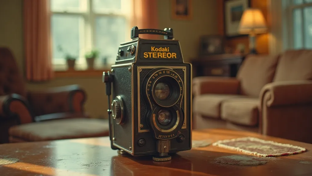 Vintage Kodak Brownie Stereo camera
