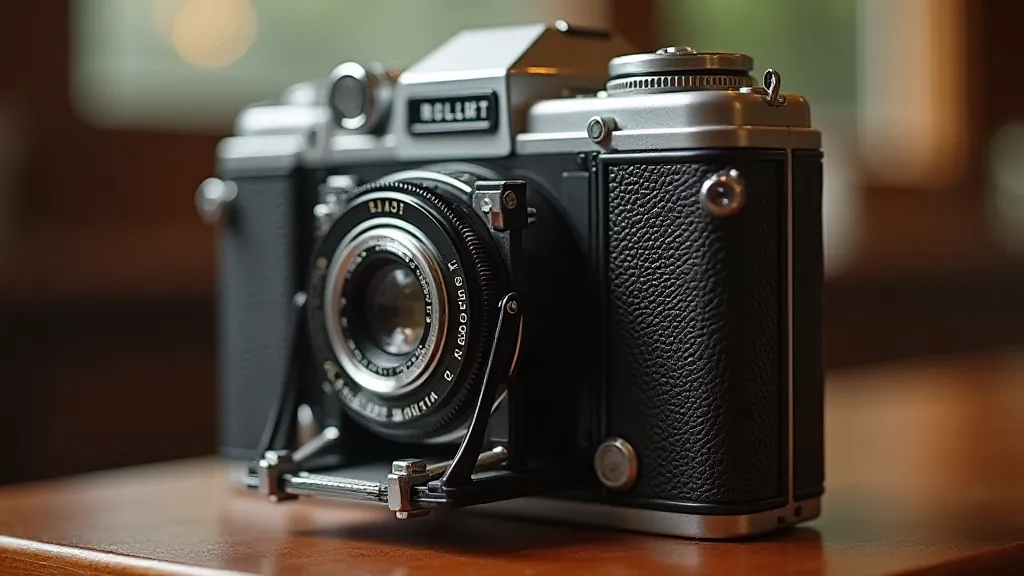 Art Deco Rolleiflex camera